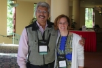 Conrad Rios (L) & Theresa Mallick-Searle (R)