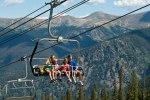 Chairlift ride (photo credit Bob Winsett)